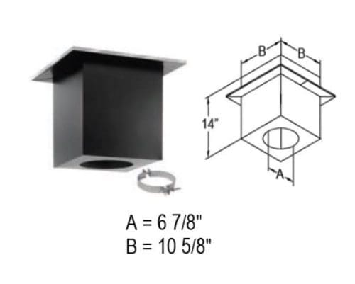Duravent 46DVA-CS Cathedral Ceiling Support Box