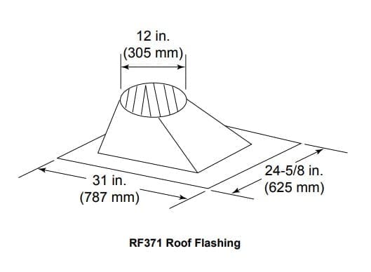 Majestic RF371 Roof Flashing