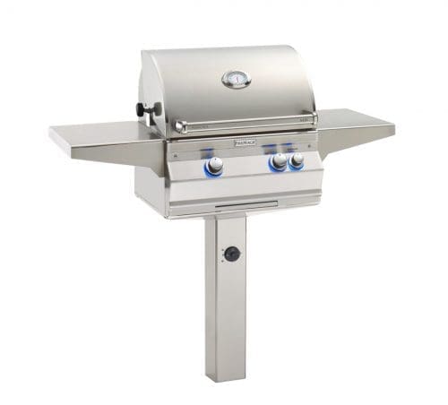 FireMagic A430s-G6 Aurora In-Ground Post Mount Grill, Analog