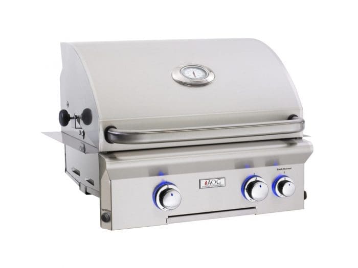 AOG 24NBLR 24" Stainless Steel Built-in Gas Grill L-Series