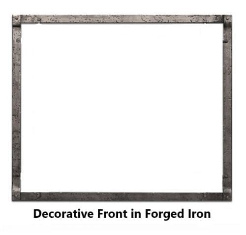 Empire Rushmore Decorative Front in Forged Iron