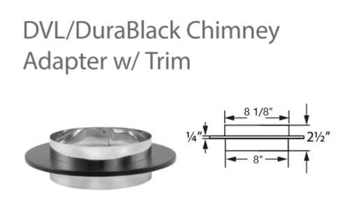 DuraVent DVL/Durablack 8DVL-ADC Chimney Adapter