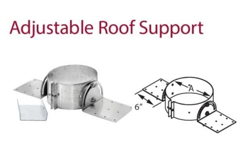 Duravent Duratech 6DT-ARS Adjustable Roof Support