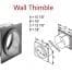 Duravent Duratech 8DT-WT Wall Thimble Adjustable