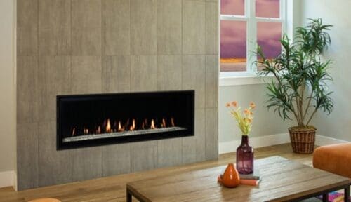 Superior DRL6060TEN-B Direct Vent Linear Fireplace