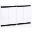 Superior Standard Bi-Fold Door, Black
