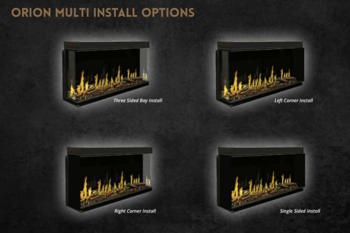 Modern Flames ORION-MULTI Install options