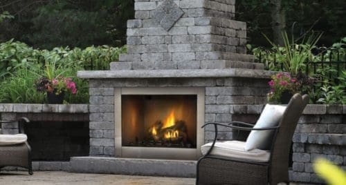 Napoleon GSS42CFN RIVERSIDE Outdoor gas fireplace