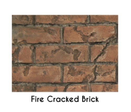 Empire DVP40PSFB Cracked Red Fire Brick