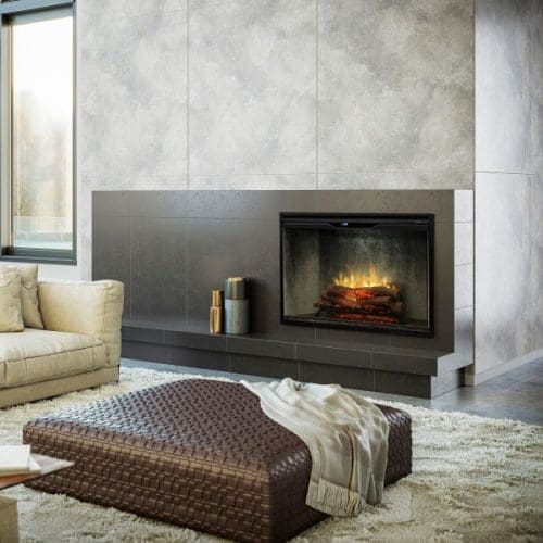 Dimplex 42 inch Revillusion Weathered Concrete Built-in Firebox