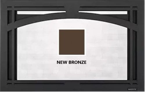 Majestic TA-TRI25-NB New Bronze Tuscan Arch screen front