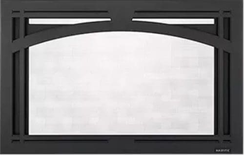 Majestic TA-TRI30-BK Black Tuscan Arch screen front