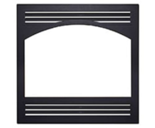 Superior FLVAOBLK Louvered, Arch Open Facade